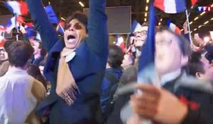 L'ambiance au QG d'Emmanuel Macron, à l'annonce des résultats du premier tour