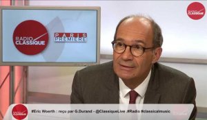 "Les législatives sont  gagnables pour les Republicains " Eric Woerth (24/04/2017)