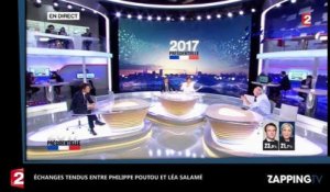Présidentielle : Léa Salamé recadre Philippe Poutou en plein direct