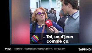 François Fillon : Hugo Clément mal à l'aise devant les avances d'une militante dans Quotidien (Vidéo)