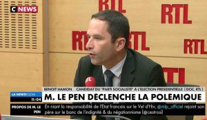 Benoît Hamon : "Marine Le Pen est d'extrême droite, on ne peut plus en douter"
