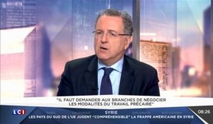 Emmanuel Macron n'est "ni un héritier ni un brutus" selon Richard Ferrand