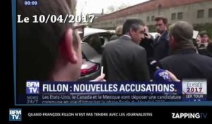 François Fillon : Enervé par une question sur Penelope Fillon, il insulte un journaliste (Vidéo)