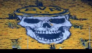 Le mur jaune des supporters de Dortmund, en cinq tifos