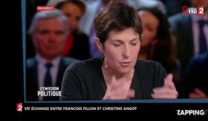 François Fillon : sa vive altercation avec Christine Angot dans l'Émission politique (Vidéo)