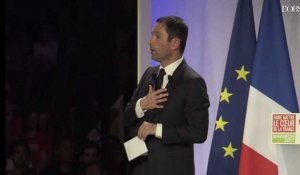 Hamon : "Si vous aimez vos enfants, ne votez pas Le Pen"