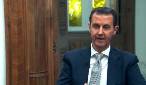 Assad: l'attaque chimique est "une fabrication à 100%"