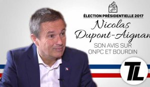 Nicolas Dupont-Aignan tacle Yann Moix et Vanessa Burggraf