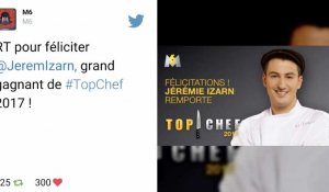 Top Chef finale : Les internautes félicitent Jérémie Izarn !
