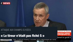Francois Molins : "Le tireur n'était pas fiché S"