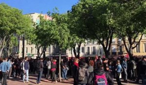 Manif anti-FN : 300 personnes rassemblées à Marseille