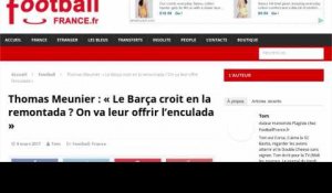 Barça - PSG : Thomas Meunier met fin à la polémique