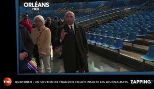 François Fillon : l'un de ses soutiens insulte les journalistes de Quotidien (vidéo)