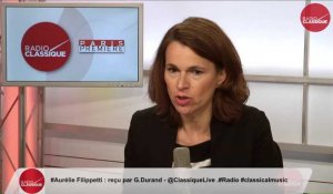 "Ce que proposent Emmanuel Macron et François Fillon c'est de continuer comme avant" Aurélie Filippetti (03/04/2017)
