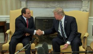Trump et Sisi souhaitent combattre le terrorisme ensemble