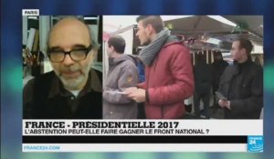 " L'abstention différenciée pourrait permettre à Marine Le Pen d'être élue à la présidentielle"