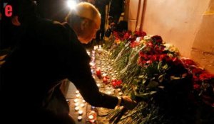 Saint-Pétersbourg en deuil au lendemain de l'attentat du métro