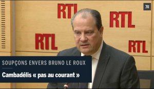 Soupçons envers Bruno Le Roux : pour Jean-Christophe Cambadélis « rien ne permet de dire que c'était un emploi fictif »
