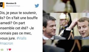 Présidentielle: Valls votera Macron dès le premier tour