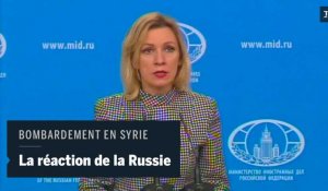 Bombardement en Syrie : la réaction de la Russie