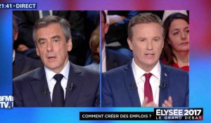 Débat présidentiel : Gros clash entre Fillon et Dupont-Aignan sur l'Europe