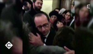 CàVous : les images touchantes de François Hollande après l'attentat de l'hyper casher