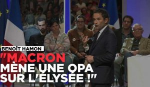 Benoît Hamon : "Emmanuel Macron mène une OPA sur l'Élysée !"