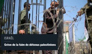 Plus d'un millier de Palestiniens détenus en Israël entament une grève de la faim collective