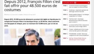 Affaires des costumes : François Fillon accuse la police