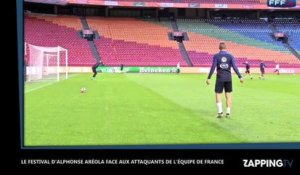 Le festival d'Alphonse Aréola face aux attaquants de l'équipe de France