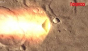 Comment la sonde d'ExoMars va atterir sur Mars