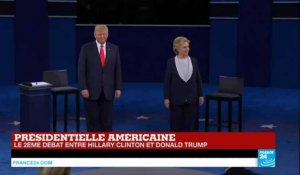 Présidentielles US : Revivez le deuxième débat Trump-Clinton en intégralité