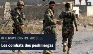 Offensive contre Mossoul : images des combats des peshmergas