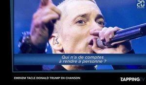 Donald Trump : Eminem tacle violemment le candidat républicain en chanson (Vidéo)