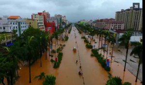 En Chine, un demi-million d'habitants évacués pendant le passage d'un puissant typhon