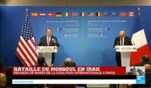 Bataille de Mossoul en Irak : conférence de presse du secrétaire américain à la défense Ashton Carter