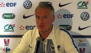 France - Didier Deschamps: "On aura un bel adversaire face à nous"