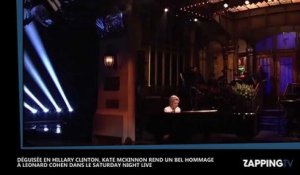 Hillary Clinton reprend "Hallelujah" en hommage à Leonard Cohen (Vidéo)