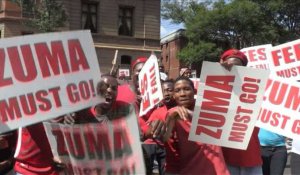 Afsud: manifestation pour réclamer le départ du président Zuma