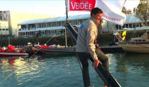 Vendée Globe: Paul Meilhat, serein avant le départ