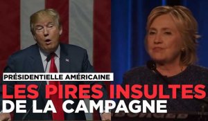 Trump vs Clinton : les pires insultes de la campagne en moins de 2 minutes