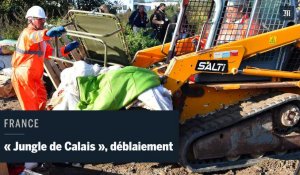 Le déblaiement de la « jungle de Calais » a commencé