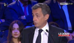 Le débat de la primaire : Nicolas Sarkozy mouche Bruno Le Maire