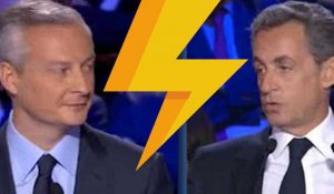 Passe d'armes entre Bruno Le Maire et Nicolas Sarkozy