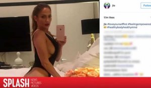 Jennifer Lopez imite Kim Kardashian avec ce selfie sur Instagram