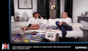 Une ambition intime - Karine Le Marchand : Sa position sexy face Alain Juppé affole Twitter (Vidéo)