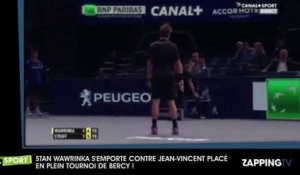 Paris-Bercy - Stan Wawrinka : Son énorme coup de gueule contre Jean-Vincent Placé en plein match