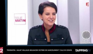 Télématin : Najat Vallaud-Belkacem victime de harcèlement ? Elle se confie