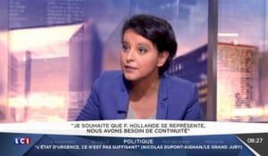 LCI : Najat Vallaud-Belkacem souhaite un nouveau quinquennat de François Hollande