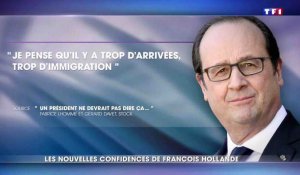 Hollande estime qu'il y a « trop d'immigration » - ZAPPING ACTU DU 13/10/2016